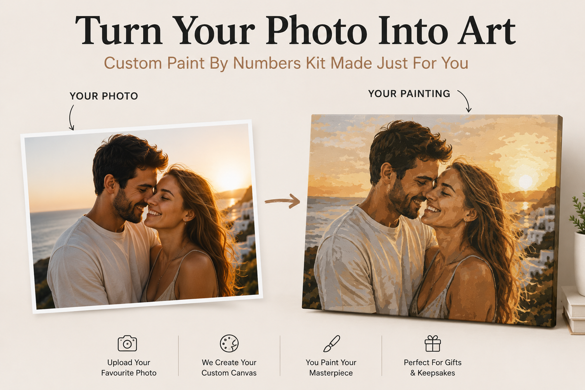 Personalised Paint by Number Kit