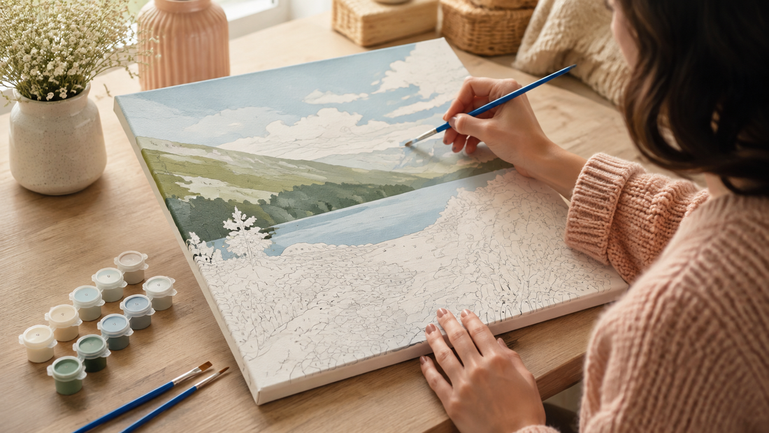 5 Paint-by-Numbers Tips for a Beautiful Finished Canvas