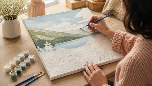 5 Paint-by-Numbers Tips for a Beautiful Finished Canvas