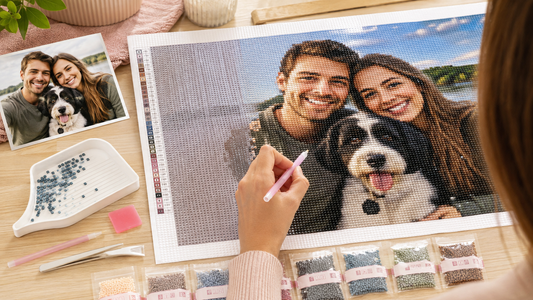 What Is a Custom Diamond Painting Kit? A Complete Beginner’s Guide