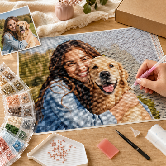 Personalised Diamond 5D Painting Kit
