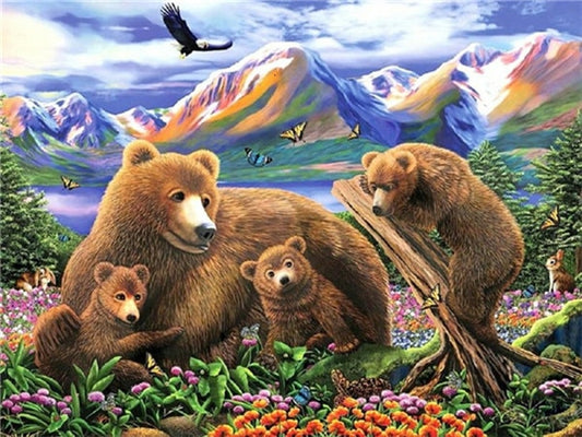 Grizzly Bear Family Kit