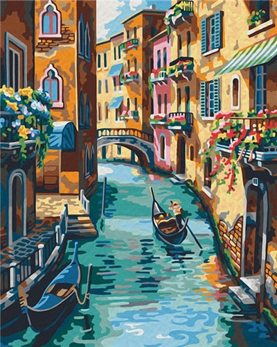 Peaceful Venice Canal