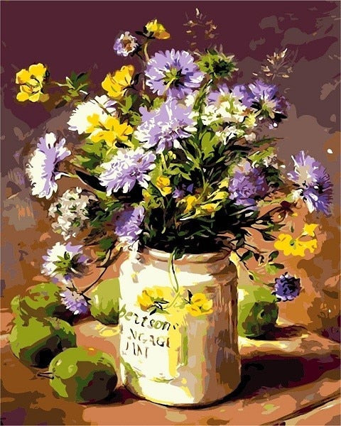 Purple and Yellow Flowers Kit